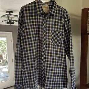 Sovereign Code Blue and White Checkered Shirt